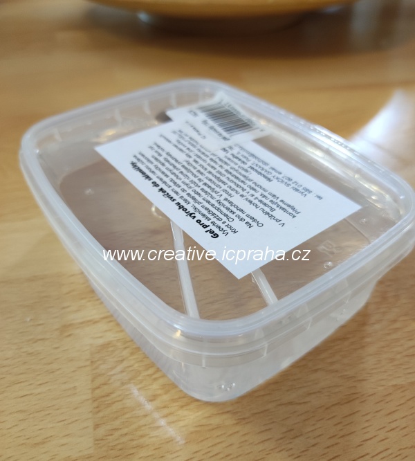 gel v kelímku čirý 150g